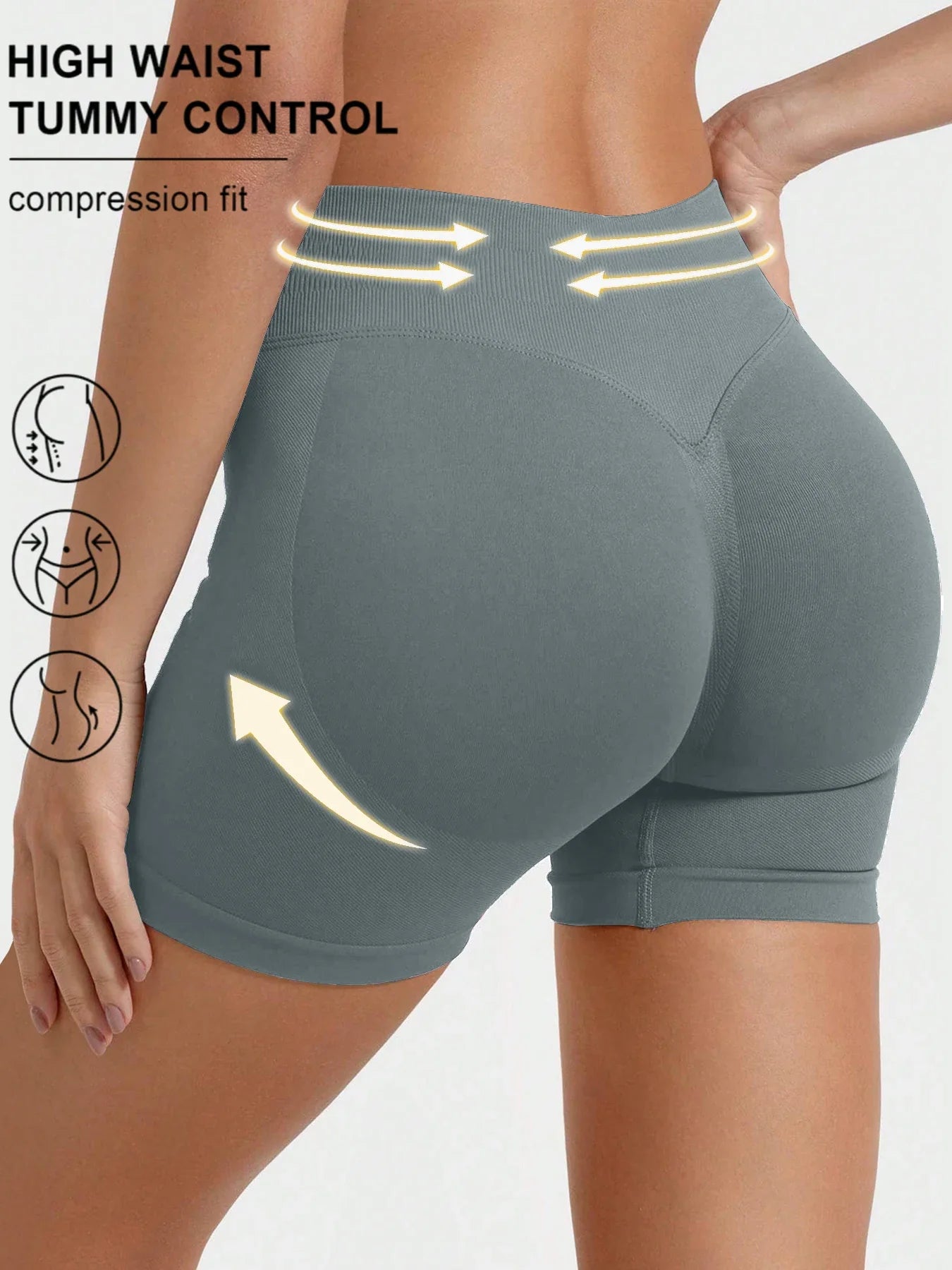 Peach Lift Yoga Shorts