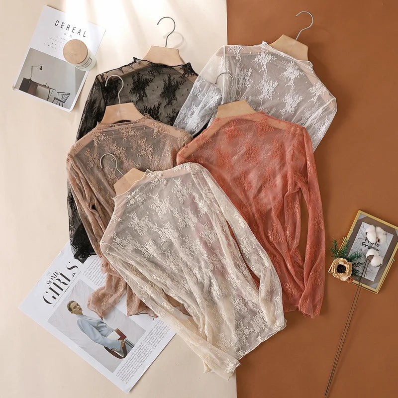 Chic Mesh Fashion Top