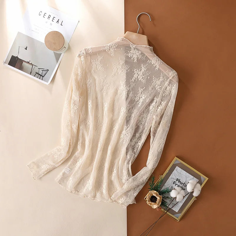 Chic Mesh Fashion Top