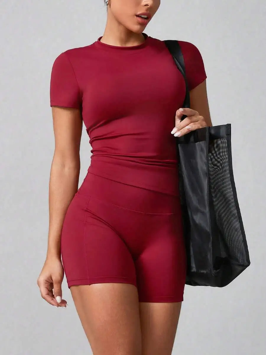 Chic Pink Workout Set