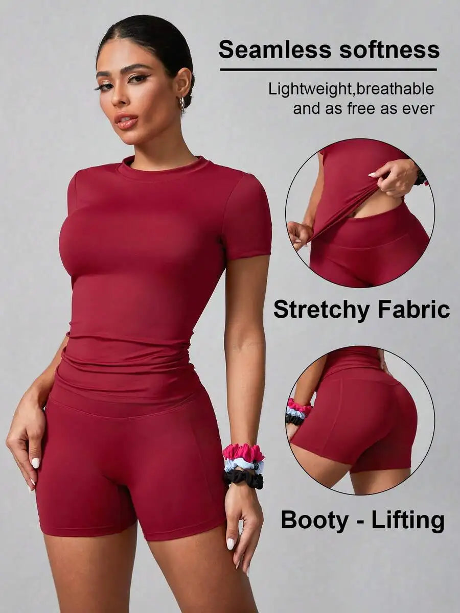 Chic Pink Workout Set