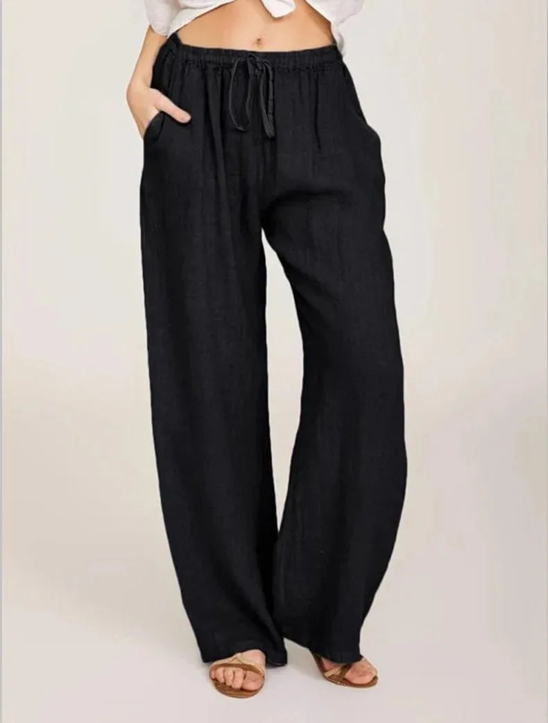 Women's Relaxed Linen Pants